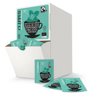 
                  
                    Clipper Fairtrade Organic Peppermint, 250 envelopes
                  
                
