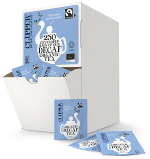 
                  
                    Clipper Fairtrade Organic Decaffeinated Everyday Tea, 250 envelopes
                  
                