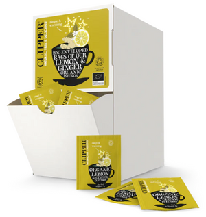 
                  
                    Organic Lemon & Ginger, 250 envelopes, Clipper
                  
                